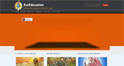 Desktop Screenshot of eureducation.nl